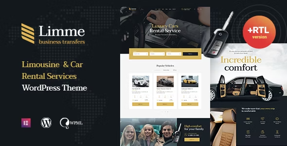Limme – Limousine Transfers & Car Dealer WordPress Theme + RTL Limme – Limousine Transfers & Car Dealer WordPress Theme + RTL