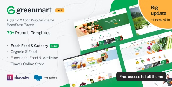 GreenMart Organic & Food WooCommerce WordPress Theme GreenMart Organic & Food WooCommerce WordPress Theme