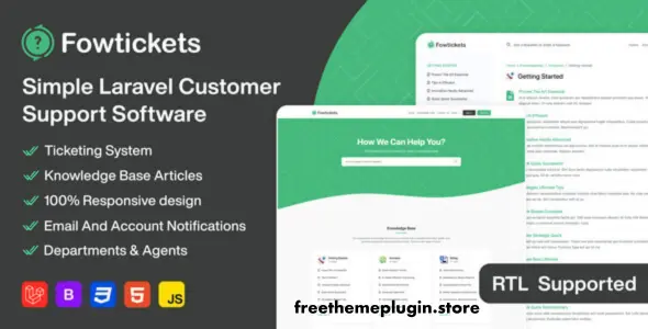 Fowtickets – Simple Customer Support Software With Ticketing System And Knowledge Base Fowtickets – Simple Customer Support Software With Ticketing System And Knowledge Base