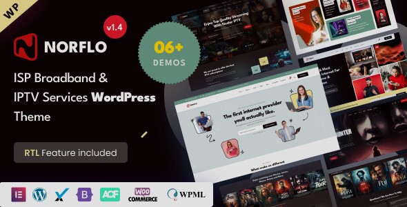 Norflo 1.4.0 – ISP & IPTV Services Elementor WordPress Theme Norflo 1.4.0 – ISP & IPTV Services Elementor WordPress Theme