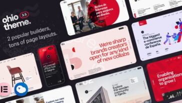 Ohio 3.5.0 – Creative Portfolio & Agency WordPress Theme