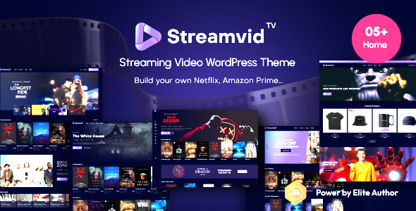 StreamVid – Video Streaming WordPress Theme StreamVid – Video Streaming WordPress Theme