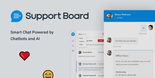Chat – Support Board – OpenAI Chatbot – WP Chat – Support Board – OpenAI Chatbot – WP