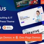 Gixus 2.0 – Business Consulting & IT Agency WordPress