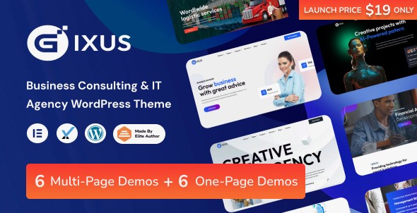 Gixus 2.0 – Business Consulting & IT Agency WordPress Gixus 2.0 – Business Consulting & IT Agency WordPress
