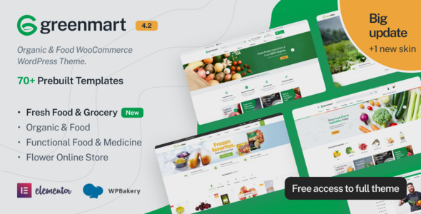 GreenMart – Organic & Food WooCommerce WordPress Theme GreenMart – Organic & Food WooCommerce WordPress Theme